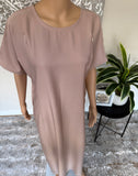 Breastfeeding / Nursing Blush Nida Inner Slip Dress Abaya