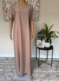 Breastfeeding / Nursing Blush Nida Inner Slip Dress Abaya