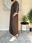 Men’s Brown Moroccan Thobe