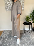 Men’s Beige Moroccan Thobe