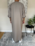 Men’s Beige Moroccan Thobe