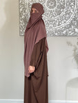 Mauve Khimar