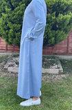 Men’s Sky Blue Omani Thobe Jubbah