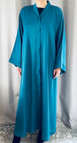 Nida Turquoise Open Abaya